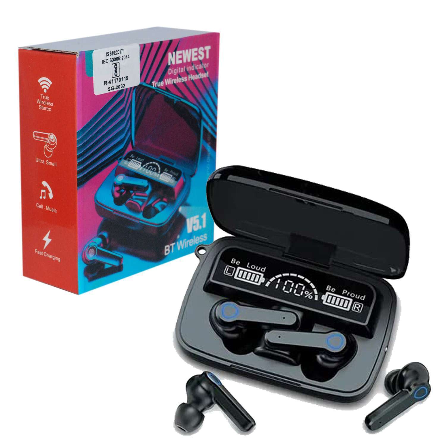 M19 Earbuds True Wireless Earphones